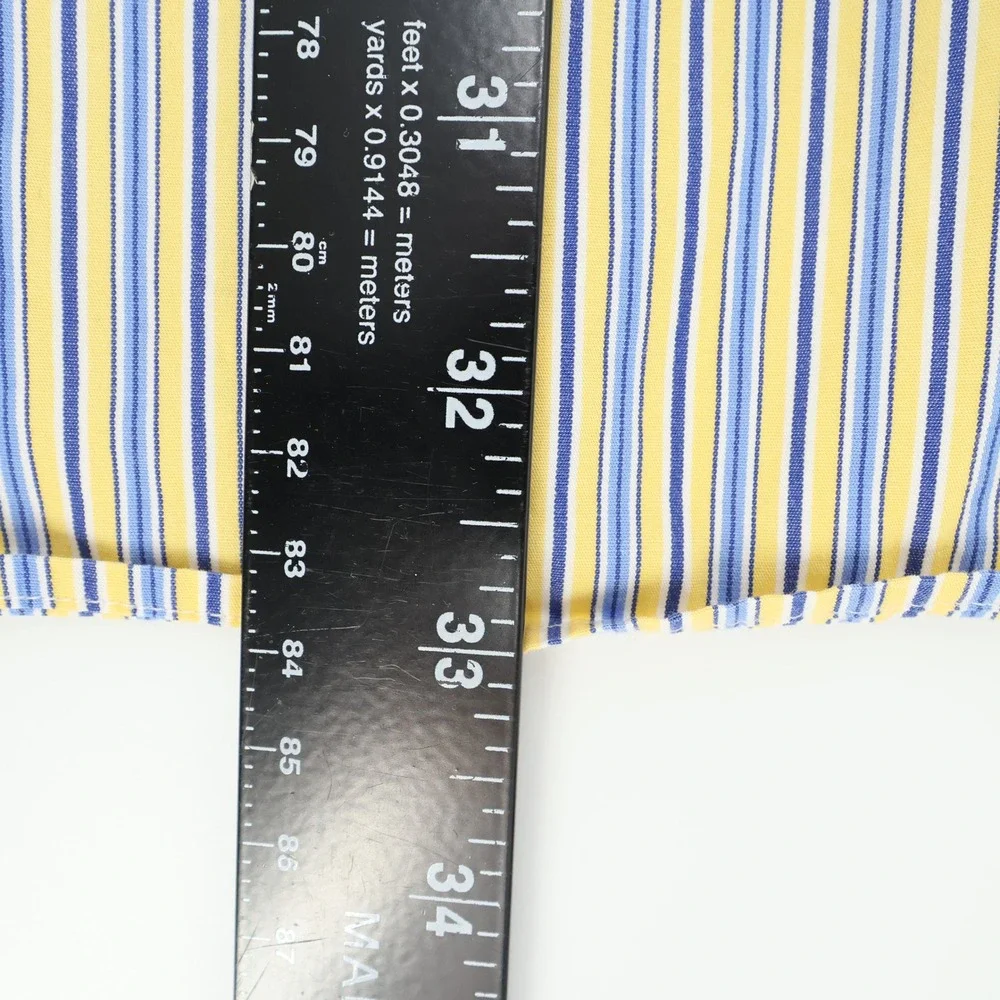 Polo Ralph Lauren Custom‎ Fit Down Long Sleeve Dress Shirt Mens 18 36/37 XXL